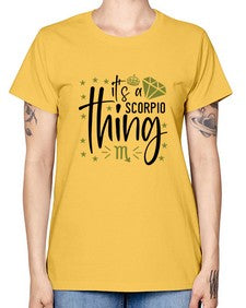 its a scorpio thing 262# - scorpio -  Missy T-Shirt