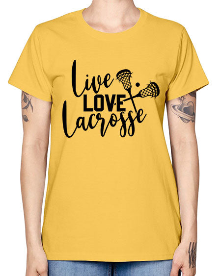 live.love 11# - lacrosse -  Missy T-Shirt