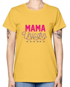 mama unicorn 289# - unicorn -  Missy T-Shirt