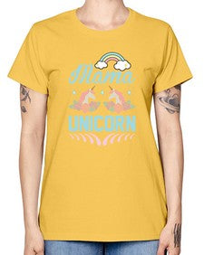 mama unicorn 301# - unicorn -  Missy T-Shirt