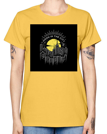 mooninthecity 2# - moon -  Missy T-Shirt
