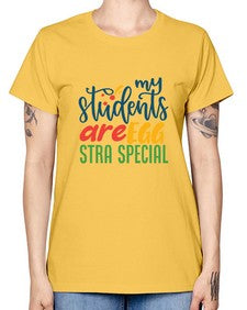 my students are egg strA special Style 295# - teacher -  Missy T-Shirt