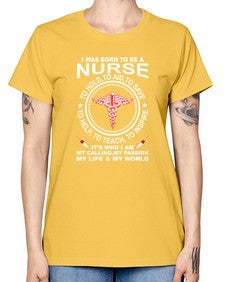 nurse t shirt 1197# - nurse -  Missy T-Shirt