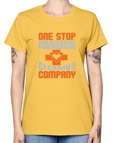 one stop commercial cleaning company Style 332# - cleaner -  Missy T-Shirt