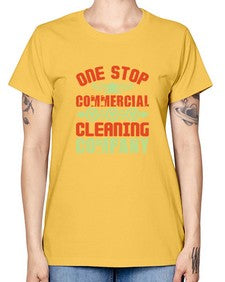 one stop commercial cleaning company Style 333# - cleaner -  Missy T-Shirt
