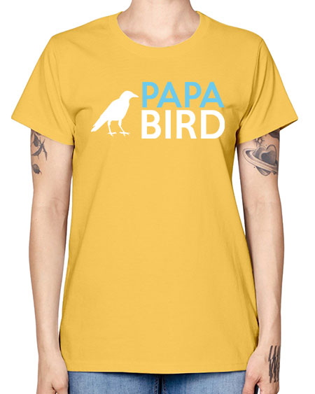 papa bird 65# - birds -  Missy T-Shirt