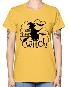 percent that witch 55# - witch -  Missy T-Shirt