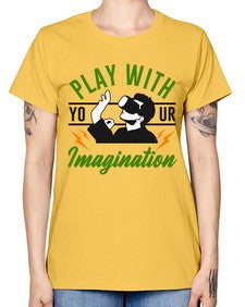 play with imagination 146# - video games -  Missy T-Shirt