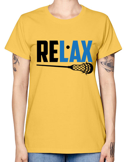 relax 3# - lacrosse -  Missy T-Shirt
