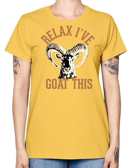 relax i’ve goat this Style 2# - goat -  Missy T-Shirt