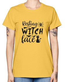 resting witch face 24# - witch -  Missy T-Shirt