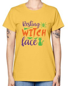 resting witch face 25# - witch -  Missy T-Shirt