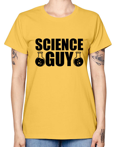 science guy 115# - general science -  Missy T-Shirt