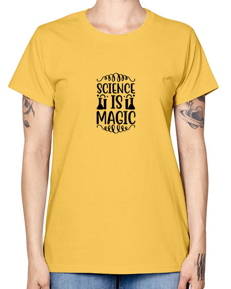 science is magic 89# - general science -  Missy T-Shirt