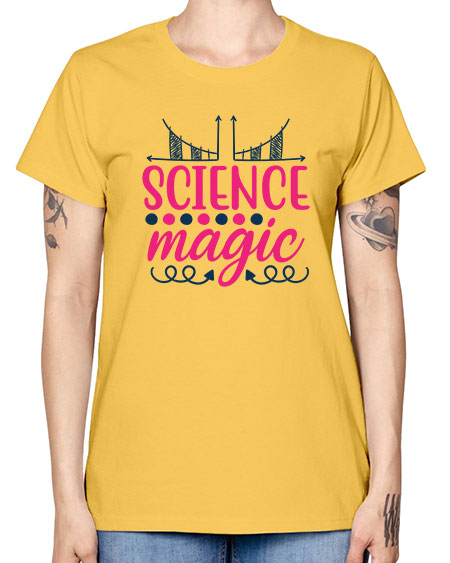 science magic 67# - general science -  Missy T-Shirt