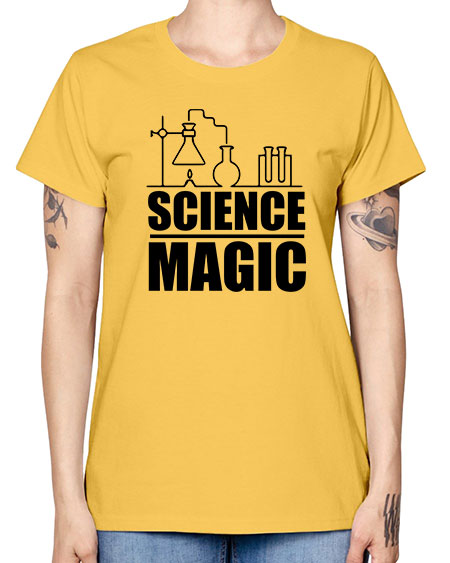 science magic 71# - general science -  Missy T-Shirt
