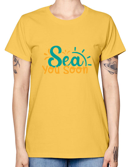 sea you soon Style 78# - summer -  Missy T-Shirt