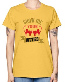 show me your kitties Style 115# - cats -  Missy T-Shirt