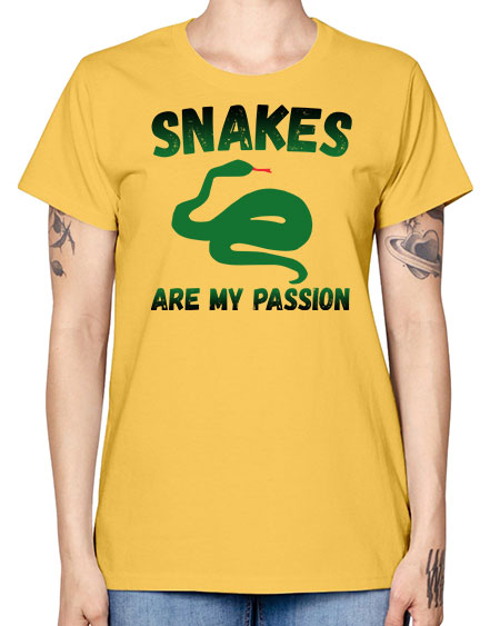 snake are my passion - snake -  Missy T-Shirt