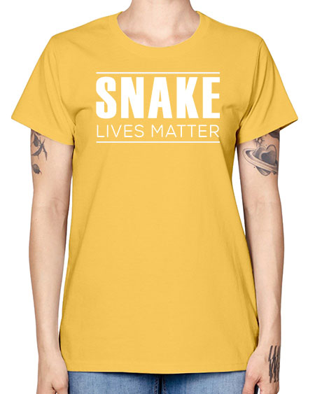 snake lives matter - snake -  Missy T-Shirt