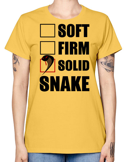 solid snake - snake -  Missy T-Shirt