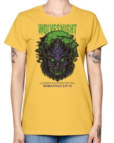 source wolves night 1104# - art pop art -  Missy T-Shirt