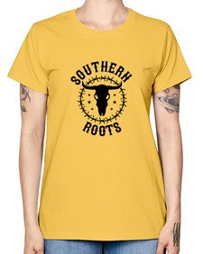 southern roots 1105# - western -  Missy T-Shirt