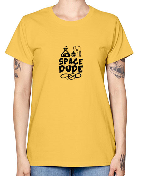 space dude 14# - space -  Missy T-Shirt