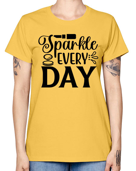 sparkle every day 18# - beauty - fashion -  Missy T-Shirt