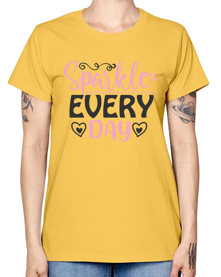 sparkle every day Style 1# - beauty - fashion -  Missy T-Shirt
