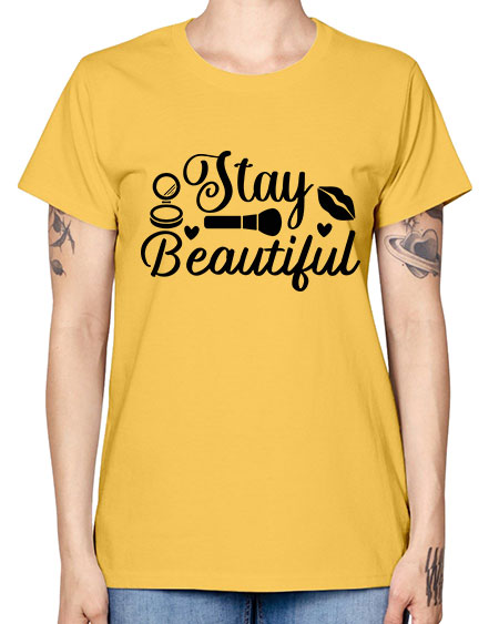 stay beautiful 19# - beauty - fashion -  Missy T-Shirt