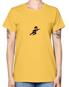super kid 7# - black boys or men -  Missy T-Shirt