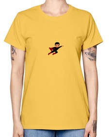 super kid 9# - black boys or men -  Missy T-Shirt