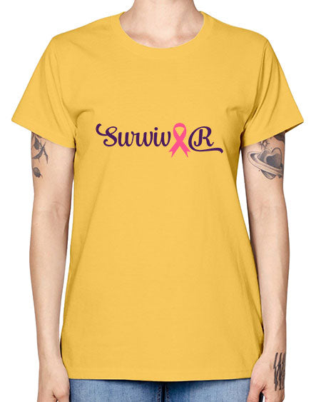 survivor 251# - breast cancer -  Missy T-Shirt