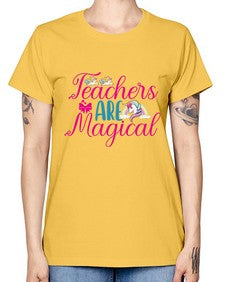 teachers are magical 429# - unicorn -  Missy T-Shirt
