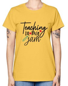 teaching is my jam Style 404# - teacher -  Missy T-Shirt