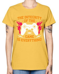the integrity of the game 155# - video games -  Missy T-Shirt