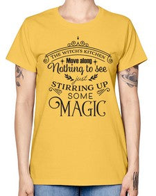 the witch s kitchen 19# - witch -  Missy T-Shirt