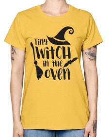 tiny witch in the oven 18# - witch -  Missy T-Shirt