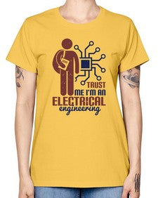 trust me Im an electrical engineering Style 454# - engineer -  Missy T-Shirt