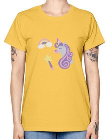 unicorn elements 455# - unicorn -  Missy T-Shirt