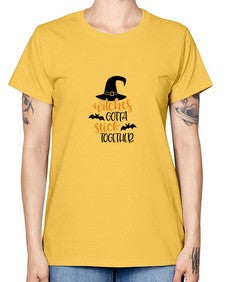 witches gotta stick together 5# - witch -  Missy T-Shirt