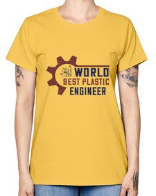 world best plastic engineer Style 477# - engineer -  Missy T-Shirt
