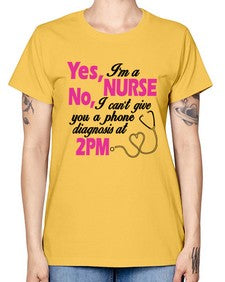 yes im a nurse 1672# - nurse -  Missy T-Shirt