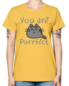 you are purrfect - cats -  Missy T-Shirt