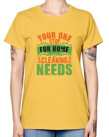 your one stop for home cleaning needs Style 493# - cleaner -  Missy T-Shirt