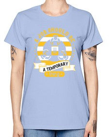 A job should be a temporary thing558# - general career -  Missy T-Shirt