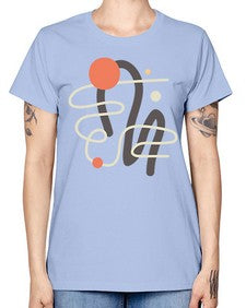 Abstract Shape 198# - art pop art -  Missy T-Shirt