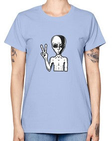 Alien 59# - ufo -  Missy T-Shirt