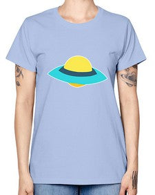 Alien 60# - ufo -  Missy T-Shirt
